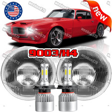 2x For Pontiac Firebird 1970-1976 7inch Led Headlight Hilo Beam 6000k White A