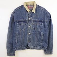 Vintage Mickey Mouse Disney Denim Jacket Size Large