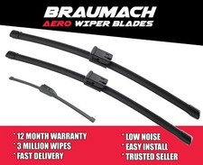 Jaguar F-Pace Wiper Blades Hybrid Aero For SUV 2016-2017 FRT PAIR & REAR 3xBL