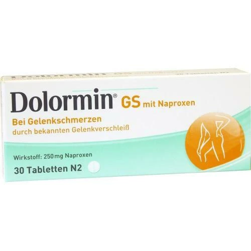 JOHNSON & JOHNSON GMBH (OTC) DOLORMIN GS mit Naproxen Tabletten 30 St PZN 660038