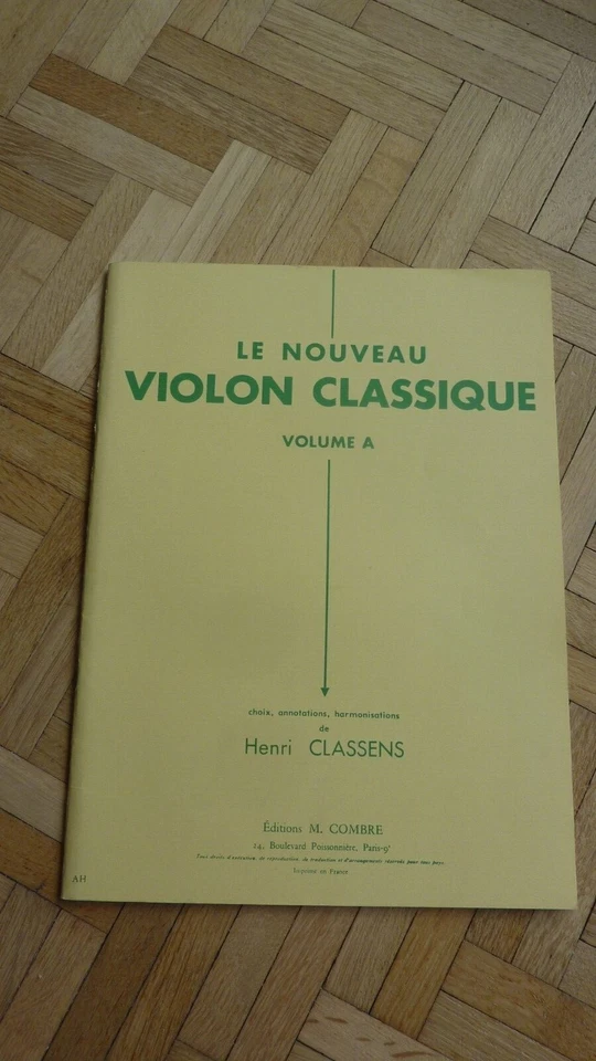Le Nouveau Violon CLassique, volume A, Henri Classens, éditions Combre - Photo 2/4