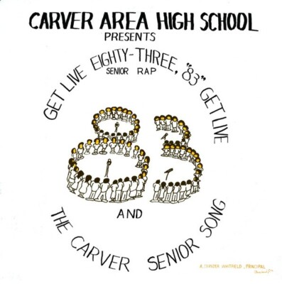 CARVER AREA HIGH SCHOOL PRESENTS '' GET LIVE EIGHTY-THREE '83 '' SEALED UK 12 RAP
