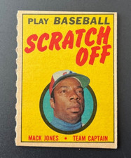 1971 Topps Mack Jones - Scratch Off (PRICE DROP)