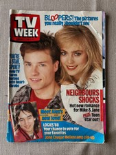 Vintage television - "Australian TV Week" Jan 1988 John Cougar Mellencamp pinup