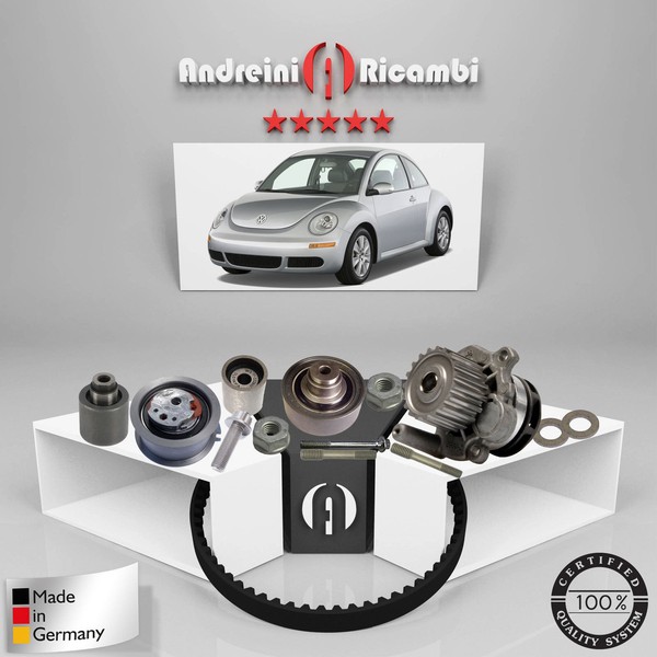 Set Vertrieb + Wasserpumpe Volkswagen New Beetle 1.9 Tdi 66KW 90CV 2000->-image