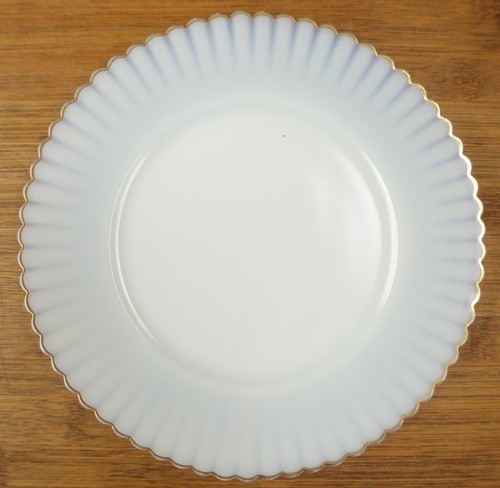4 MacBeth-Evans Petalware 8" Salad Plates with Gold Trim - Picture 9 of 12