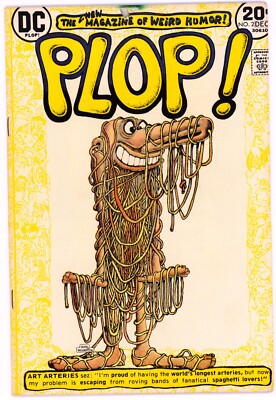 Plop! (1973) #2 VF/NM 9.0 Basil Wolverton Cover Sergio Aragones Art