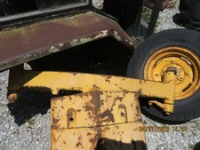 J D John Deere 400  Tractor Front Support,axle, Spindles, Steering Arms & Hubs