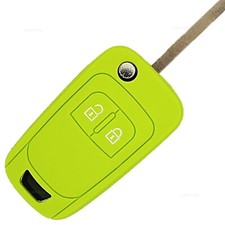 Schlüssel Hülle für Opel Astra J Corsa E  Zafira C Adam Meriva Insignia Grün