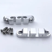 2 PCS Aircraft Aluminum Bass 3 String Retainer String Guide Tree Fit Hipshot CR