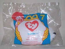 McDonald Ty Seamore Seal, 1996 Teenie Beenie Toy Animal,  7 New in Package