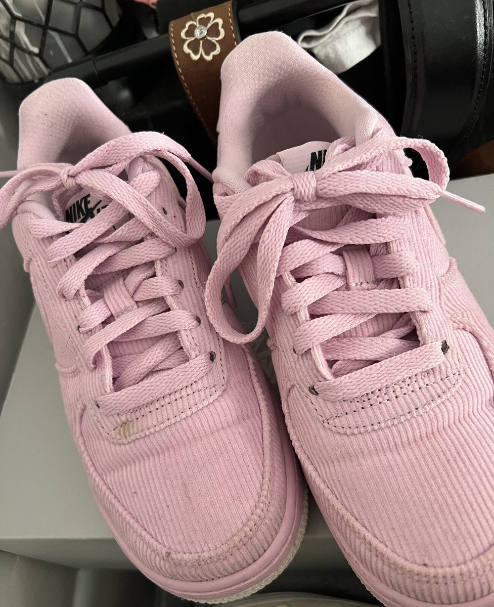 pink corduroy af1