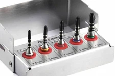 Bone Expander Kit 5pcs Screws Dental Implant Titanium Coated Surgical Surgery CE