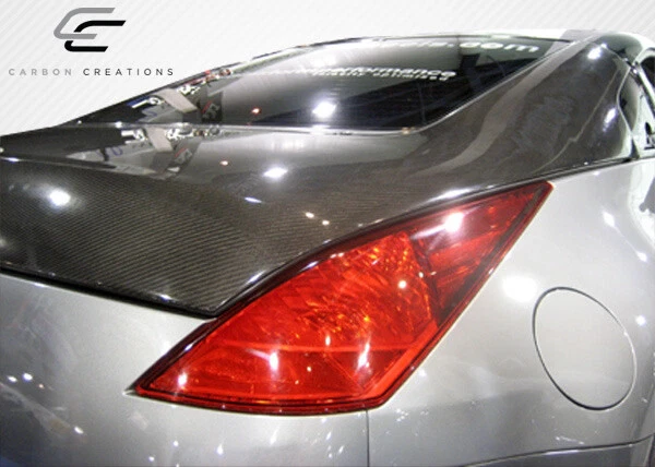 03-08 Se adapta a Nissan 350Z OEM Fibra de Carbono Creaciones Kit de carrocería - ¡¡¡Tronco/Escotilla!!! 102887 Foto 4 de 4