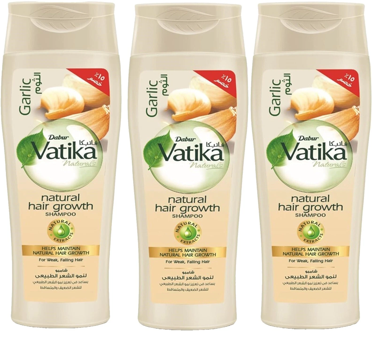 Vatika Sin Amoniaco champús y acondicionadores