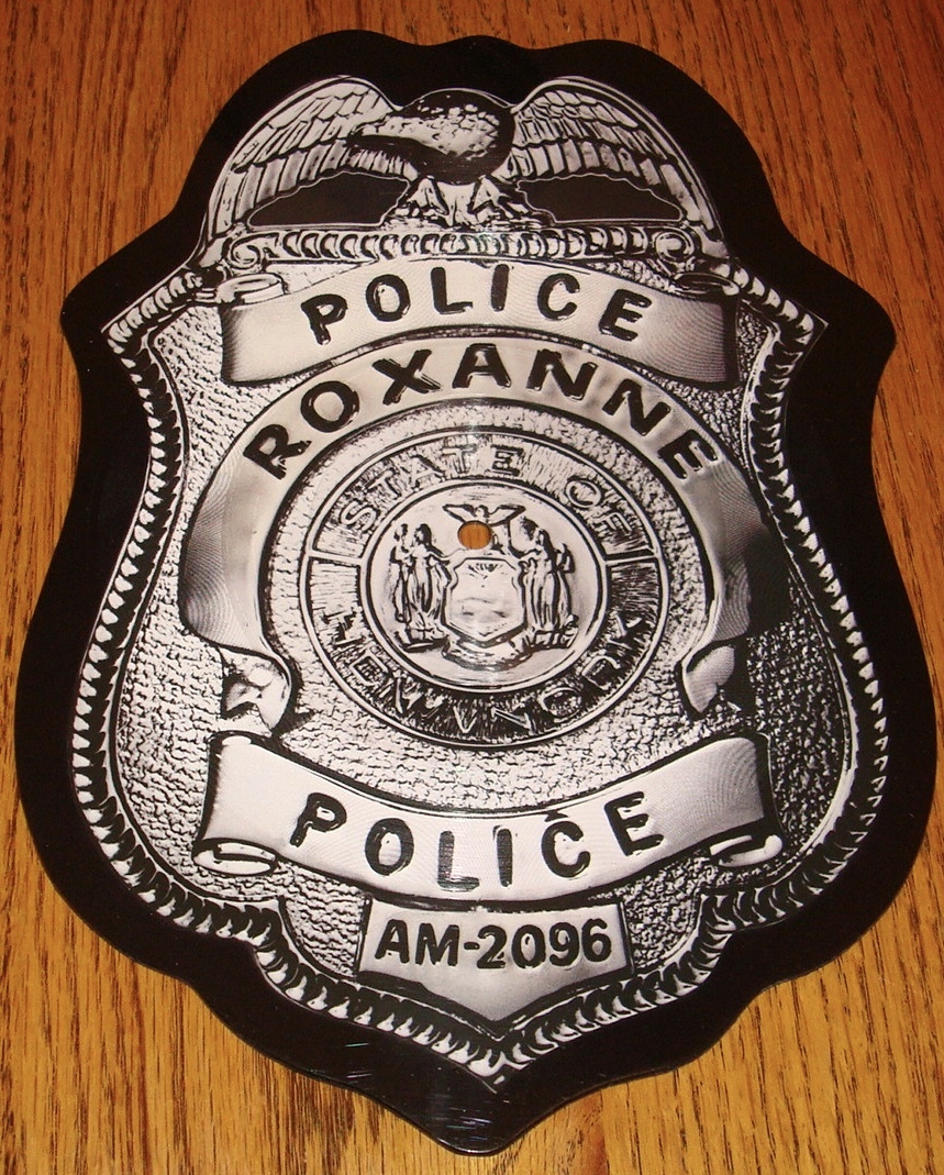 THE POLICE ~ ROXANNE ~ BADGE SHAPED PROMO PICTURE DISC ~ 1979 | eBay