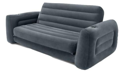 Intex Pull-Out Sofa Aufblasbares Sofa Grau - Bild 1 von 7