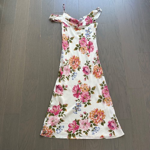 Reformation reya floral dress giverny print size 4 small midi - With Tags