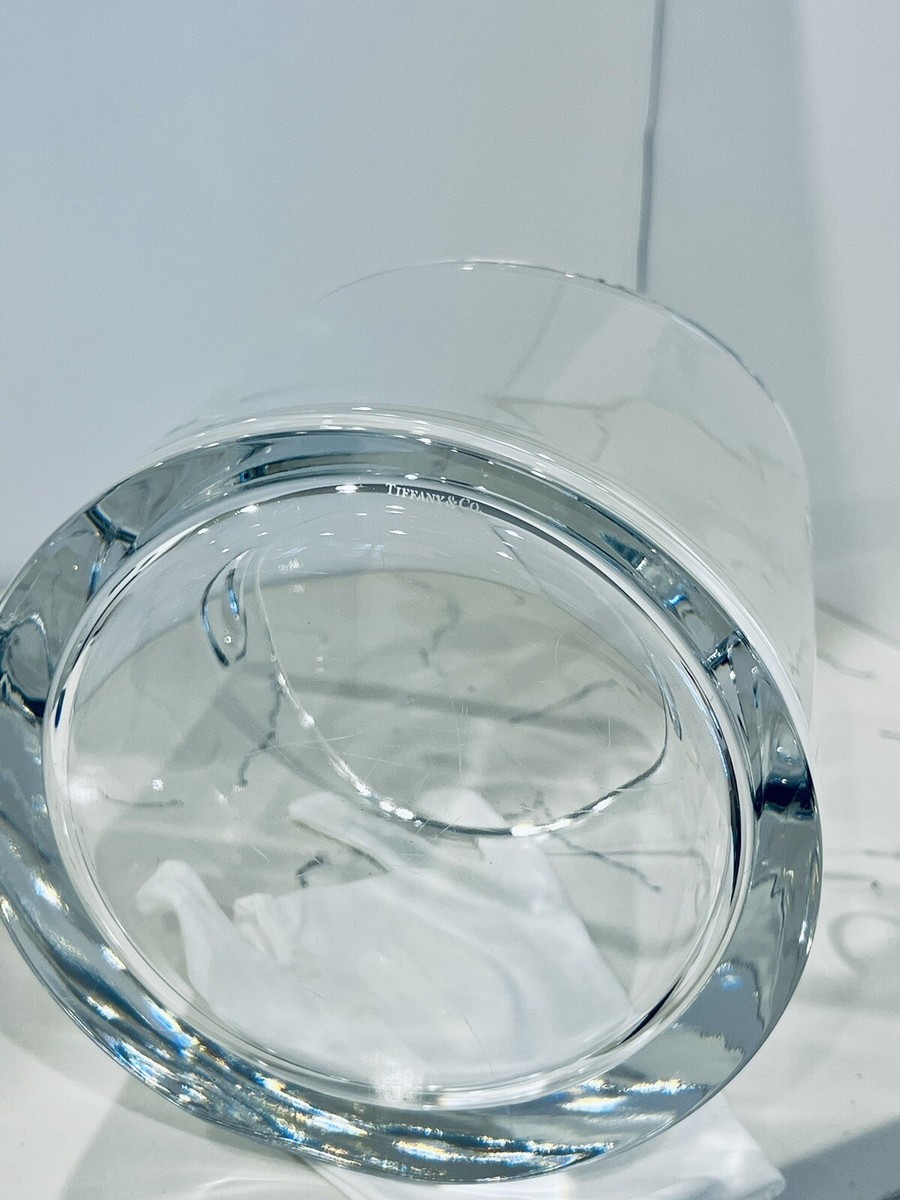 Tiffany & Co. Crystal Modernist Ice Bucket with Handles | eBay