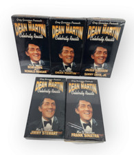 Dean Martin Celebrity Roasts Lot of 5 VHS Tapes Vintage Comedy Legends