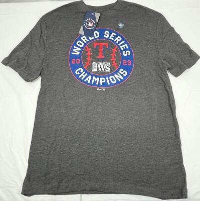 MLB Texas Rangers 2023 World Series Champions Tee Men's Medium