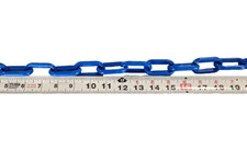 PLASTIC CHAIN 1.5" BLUE IN 4 FT LENGTHS PARROT BIRD TOY CRAFTS PARTS