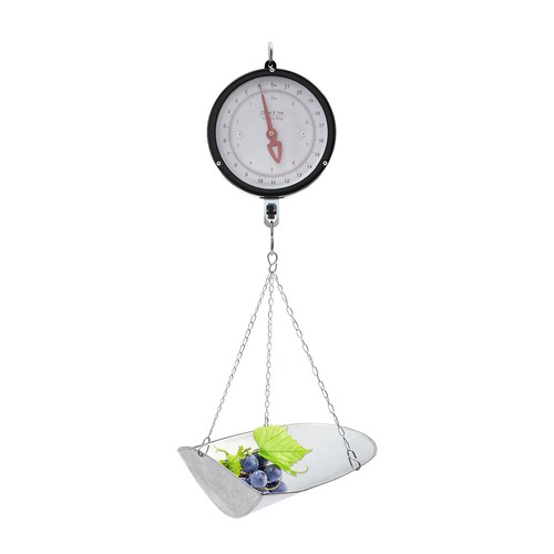 Double-sided Dial Hanging Scale Circular Supermarkets Hanging Scale 10kg/22lbs - Afbeelding 8 van 19
