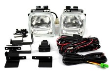 For 96-98 Honda Civic Ek 234 Door Clear Fog Light Kit Square Switch For 96-98 Honda Civic Ek 234 Door Clear Fog Light Kit Square Switch