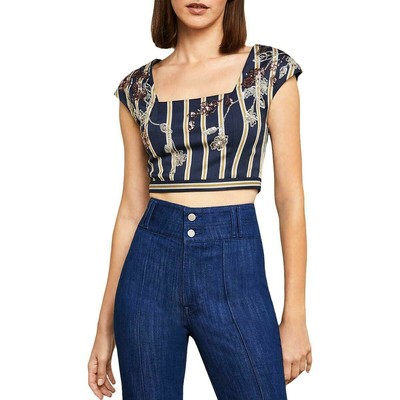 bcbg sequin top