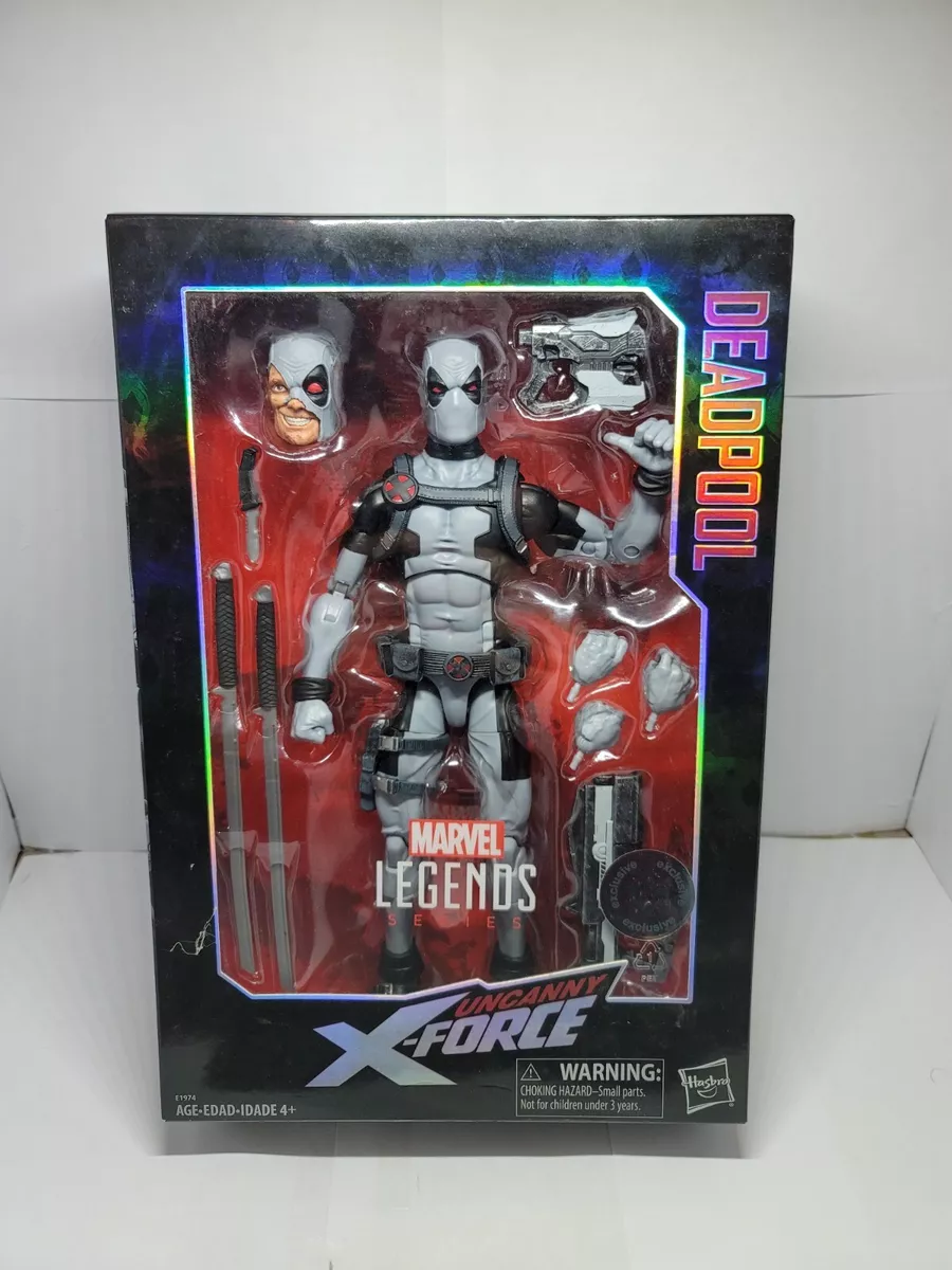 Marvel Legends Deadpool 12 Inch X-Force Grey Uncanny Toys R Us / TRU  Exclusive