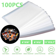 100 Quart 6x10 8x12 11x16 Vacuum Sealer Bags Food Saver Storage Package
