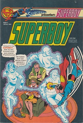 SUPERMAN präsentiert: SUPERBOY 1981 # 1 - EHAPA VERLAG - ZUSTAND 1-2/2