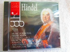 GEORGE F. HANDEL POINT CLASSICS: MUSIC FOR ROYAL FIREWORKS CD 1994 GERMAN SEALED