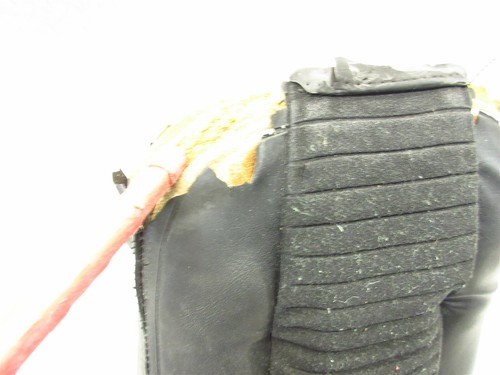 1985 85-86 Honda VT 1100 VT1100 Shadow Spirit Passenger Pillion Backrest Bar - Picture 4 of 12