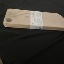 New Set of 4  Maple Wood Cutting Boards W/ Holes Rustic Serving Plates 6x18