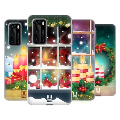 HEAD CASE DESIGNS HOLIDAY CANDLES SOFT GEL CASE FOR HUAWEI PHONES 4