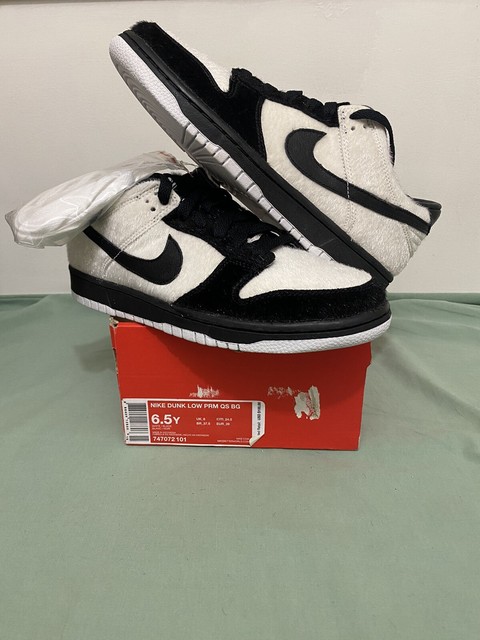 Nike Dunk Low Premium QS UENA Panda GS Youth Shoe Size 6y 747072-101 for sale online | eBay