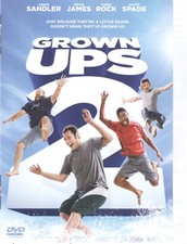 No Disc ORIGINAL COVER ART Grown Ups 2 2013 DVD cover Adam Sandler Kevin James