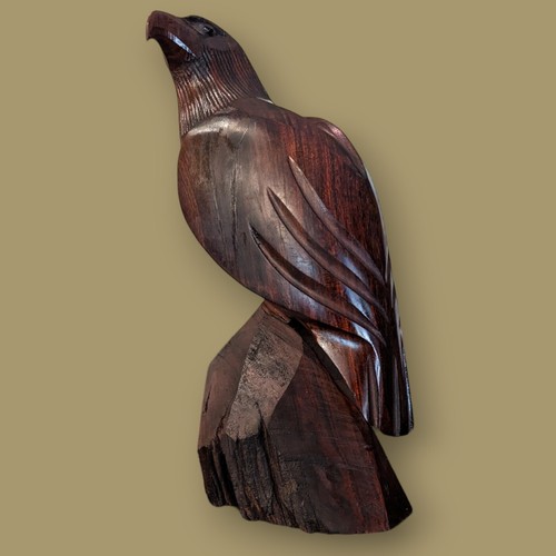 Eisenholz handgeschnitzt Adler