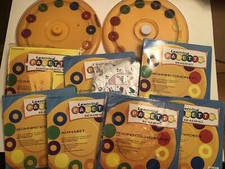 Learning Palette Kindergarten Math  Reading 2 Bases  9 Sets 107 Cards 