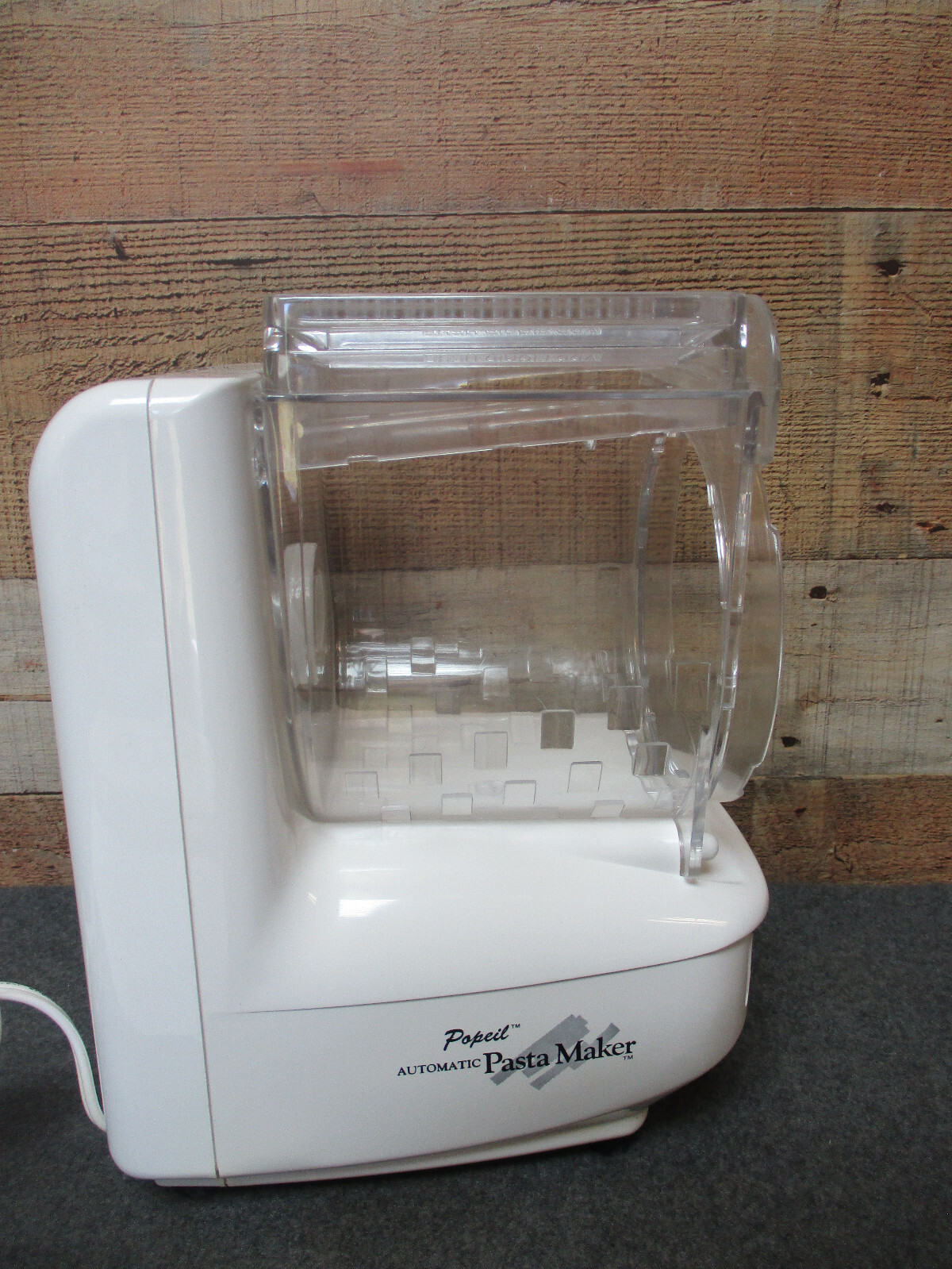 Vintage Ronco Popeil Pasta/Sausage Maker P400 Food Preparer eBay