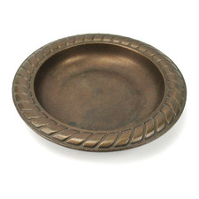 Massive Metall Schale wohl Bronze 60s 70er Bowl Mid-Century Vintage 24,5cm