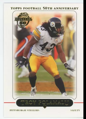 2005 Topps Troy Polamalu Pittsburgh Steelers #174