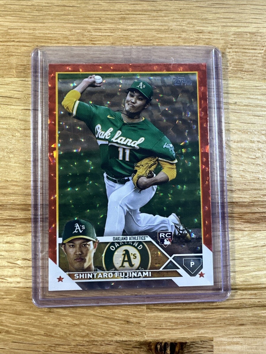 ⭐︎　No.T2 No.T9 2023 Topps Series 2 Shintaro Fujinami Rookie Orange Foil /299 #561