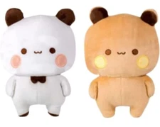 Purple Beats Bubu Dudu 25-30cm Brown and White Plush Toy for Kids - Adorable Cud