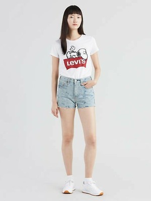 levis peanuts shorts