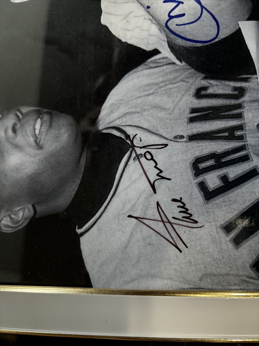 WILLIE MAYS / MICKEY MANTLE SIGNED PHOTO SAN FRANCISCO GIANTS