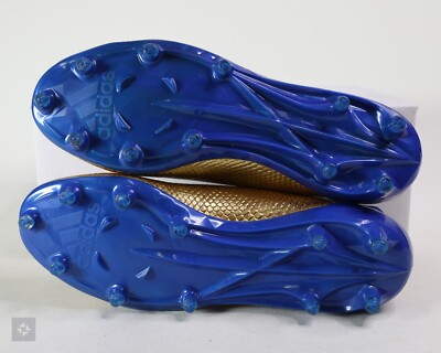 美品！レア！『サッカーボーイ』 Adidas Adizero 5-Star 6.0 Gold Blue Snakeskin Football