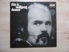 Wolfgang Dauner jazz autograph signed LP cover "This is Wolfgang Dauner" vinyl