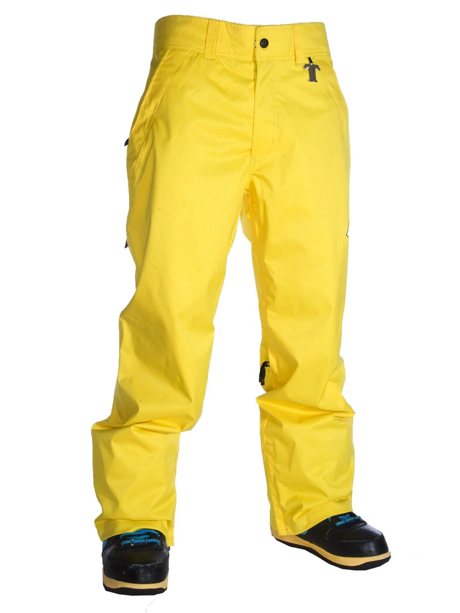 Yellow snowboard deals pants